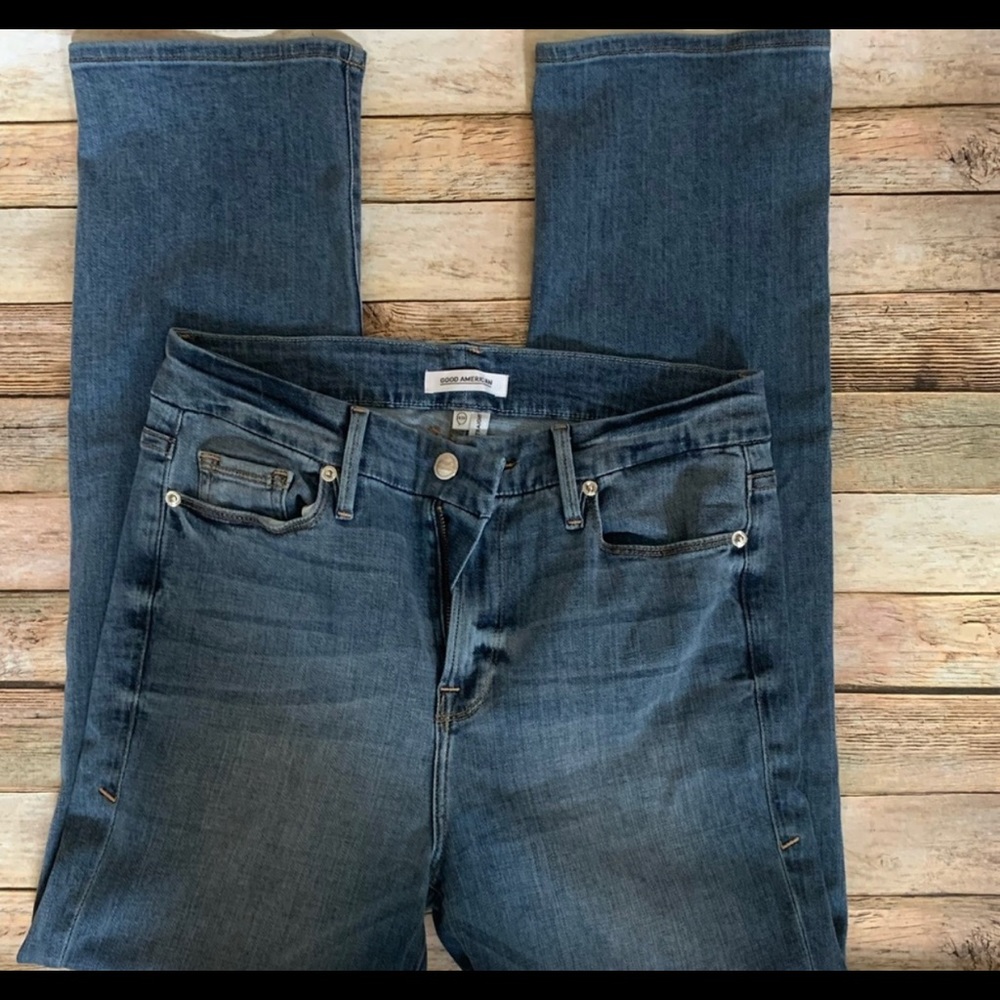 Good American Good Straight Jeans